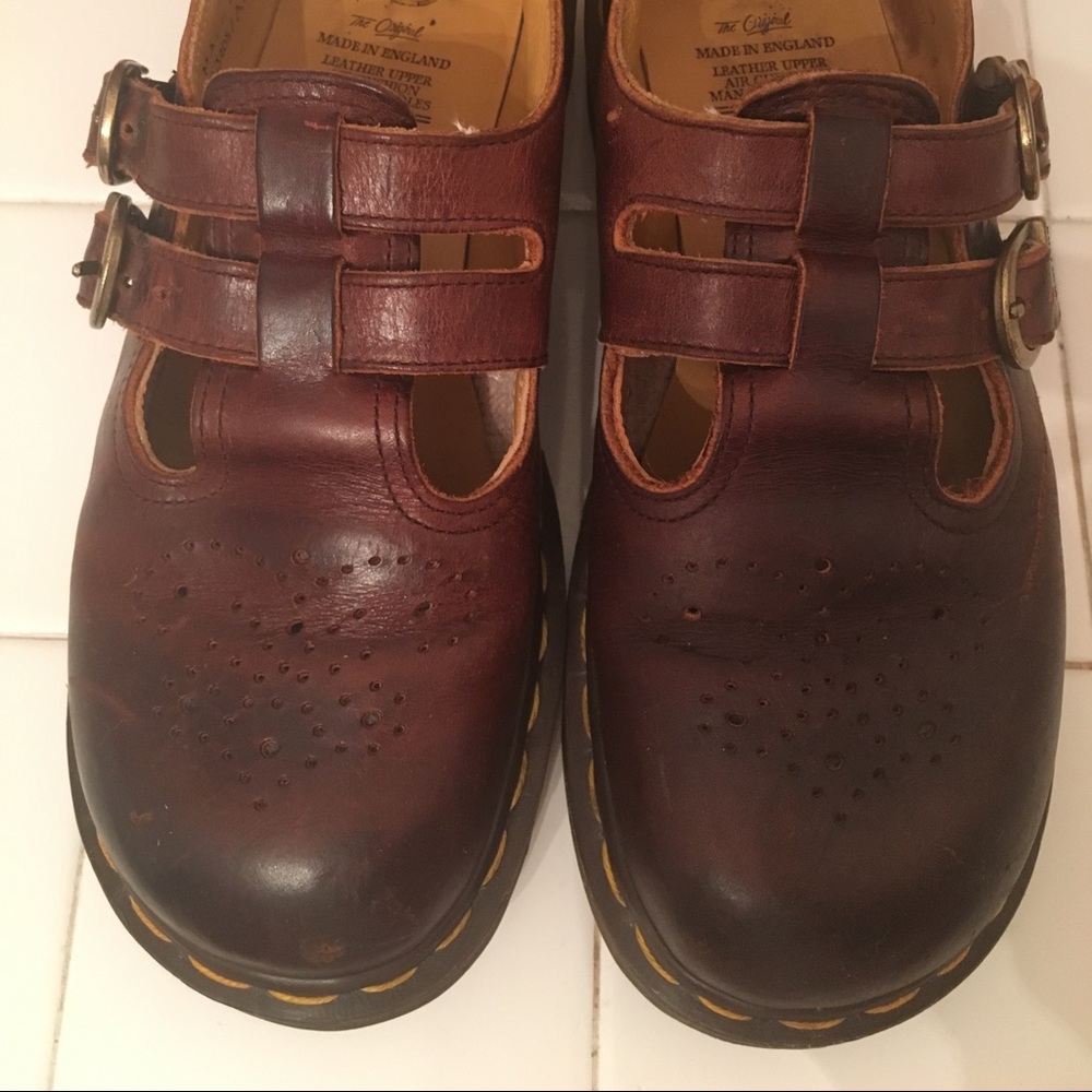 Dr. Martens Brown Mary Janes